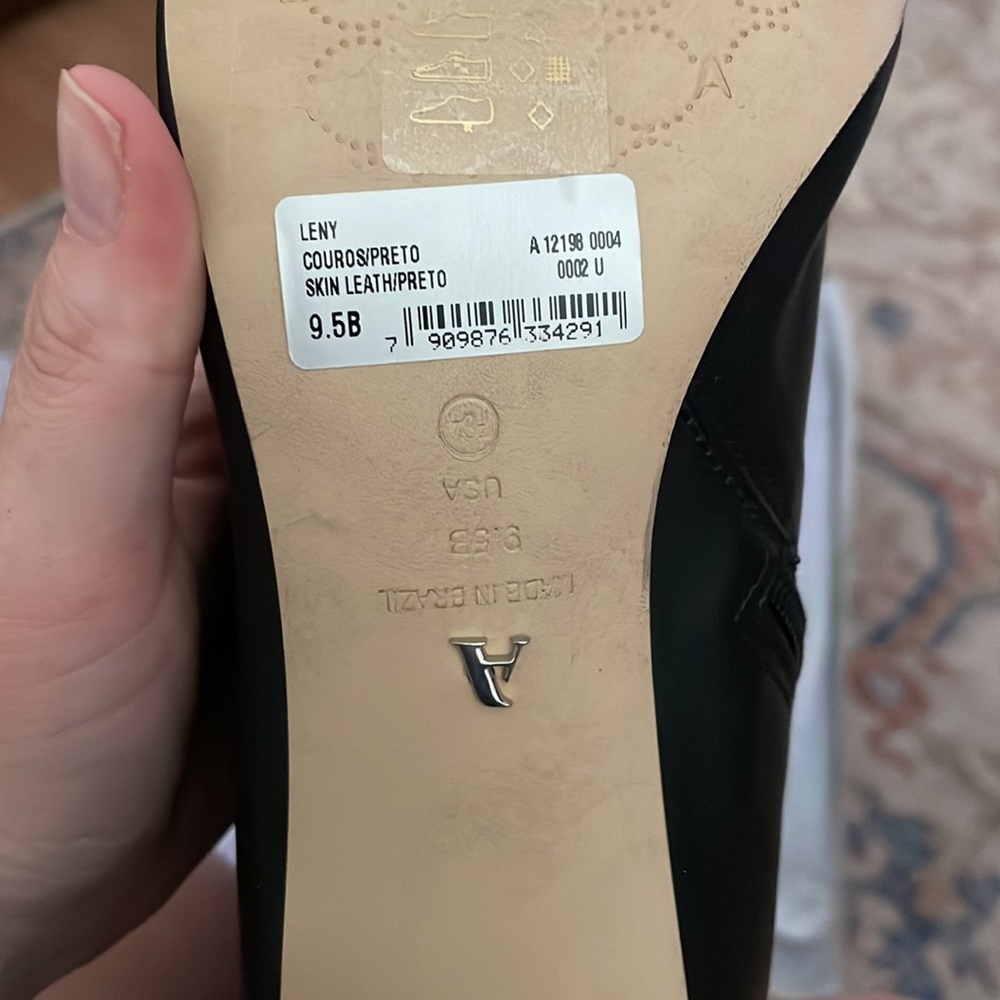 Nwt-Arezzo Women's Leny Boot Mid Block, Size 9.5 - image 4